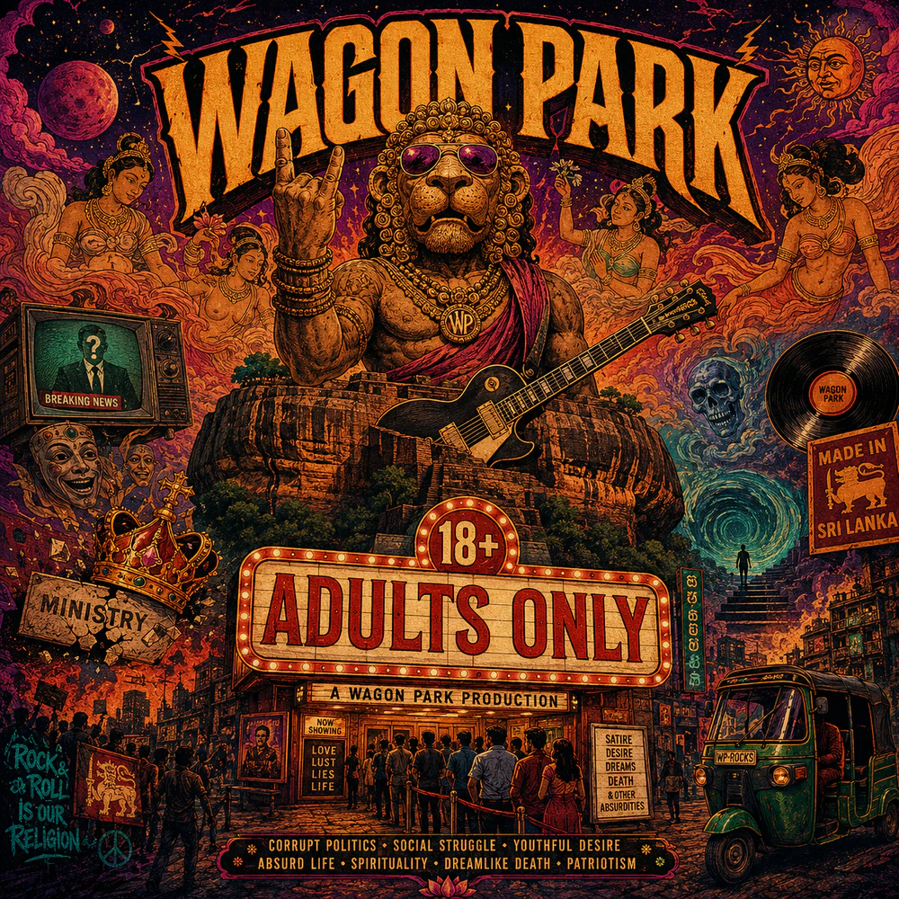Adults Only upcoming album artwork by Wagon Park